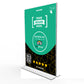 Custom - One Tap Review Table Sign